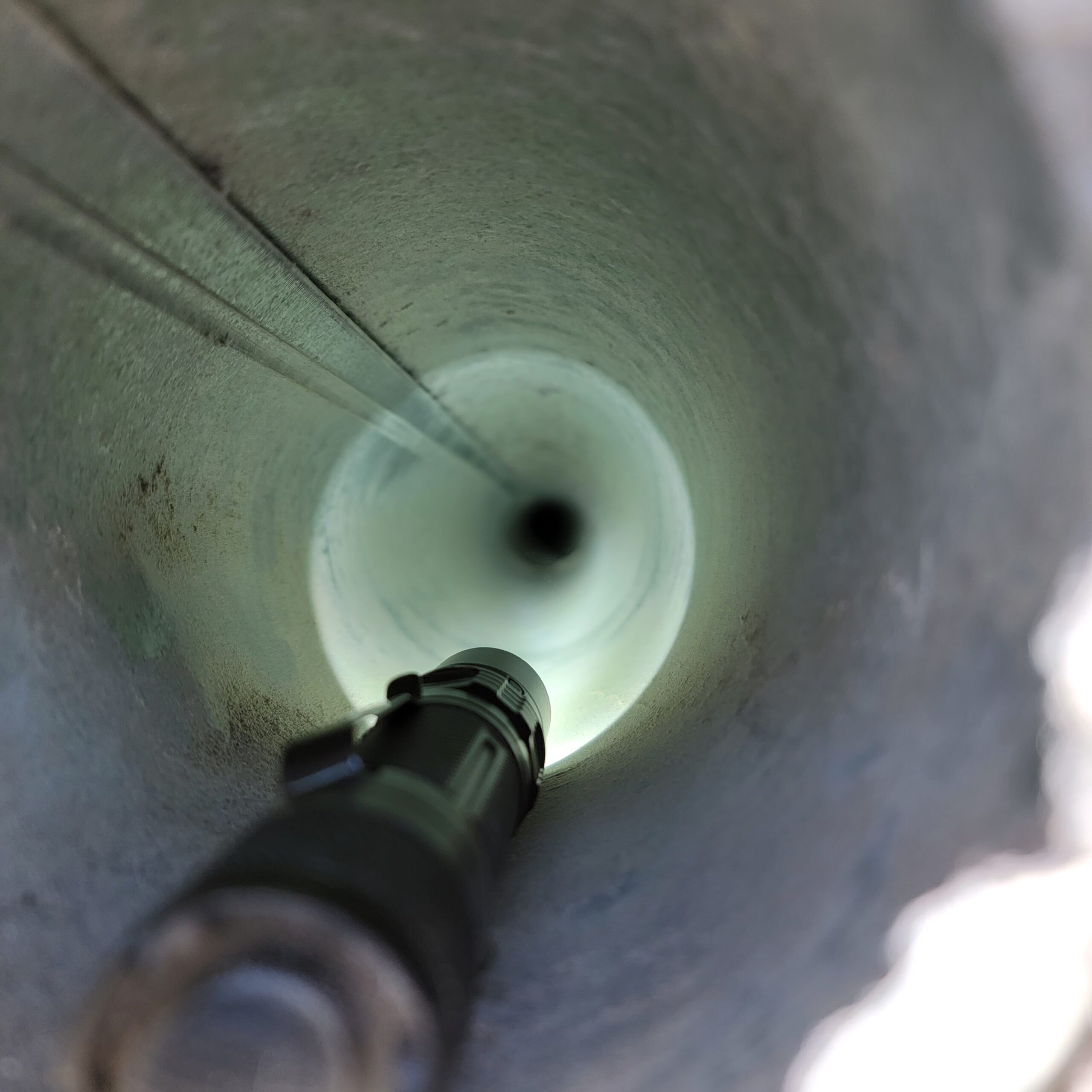 cleaned dryer vent