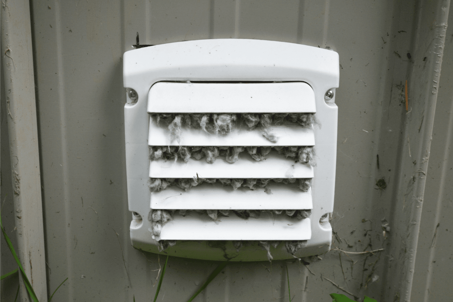 clogged dryer vent 